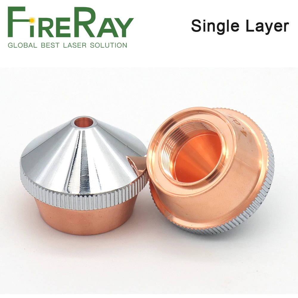 Лазерные насадки FireRay DNE типа A однослойные двухслойные с хромированным покрытием