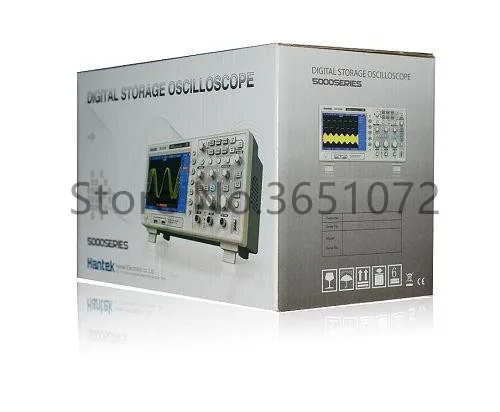 Hantek MSO5062D 60 МГц 2 CH 1GSa/s цифровой осциллограф с osciloscopio портативный Scopemeter |