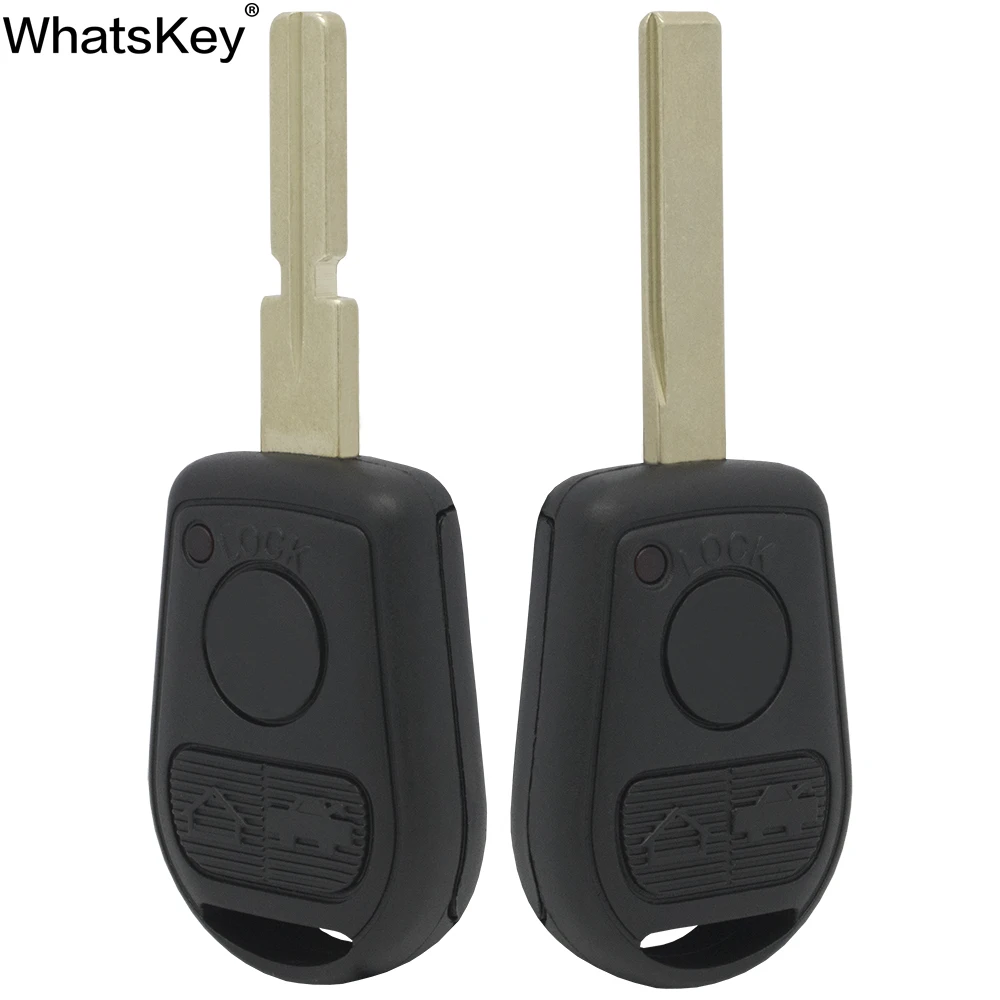 WhatsKey 3 Button Car Key Shell Cover Fob Case For BMW Z3 E31 E32 E38 E34 E36 E39 E46 Replacement Uncut Blade on. - Корпус для ключа автомобиля с 3 кнопками WhatsKey для BMW Z3 E31 E32 E38 E34 E36 E39 E46.