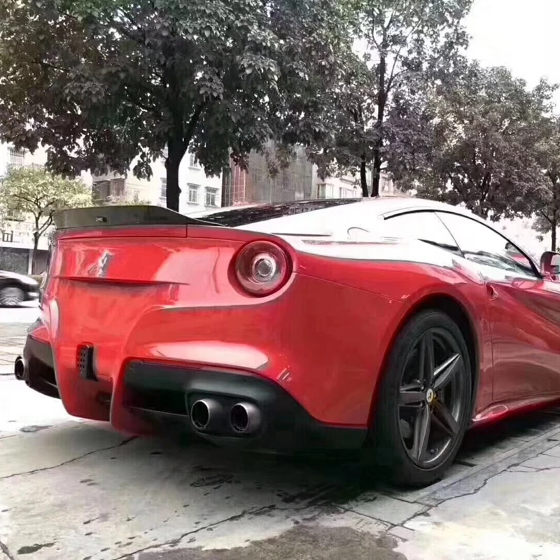 Для F12 Berlinetta 2013 2014 2015 углеродного волокна спойлер на задний багажник крыло DMC