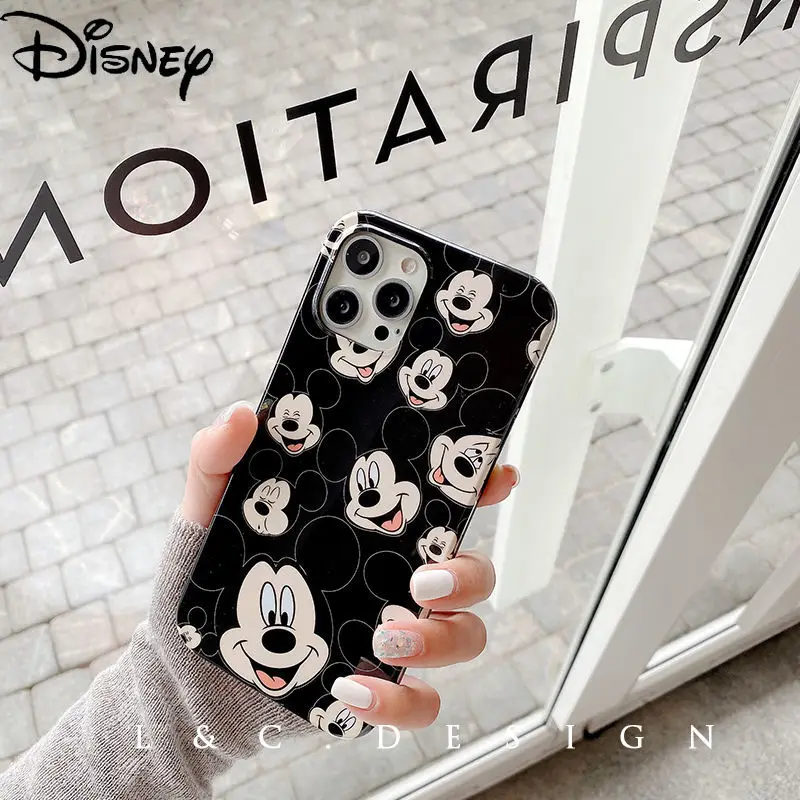 

Original Disney Cute Mickey iPhone 7/8P/X/XR/XS/XSMAX/Phone Girl Case Cover