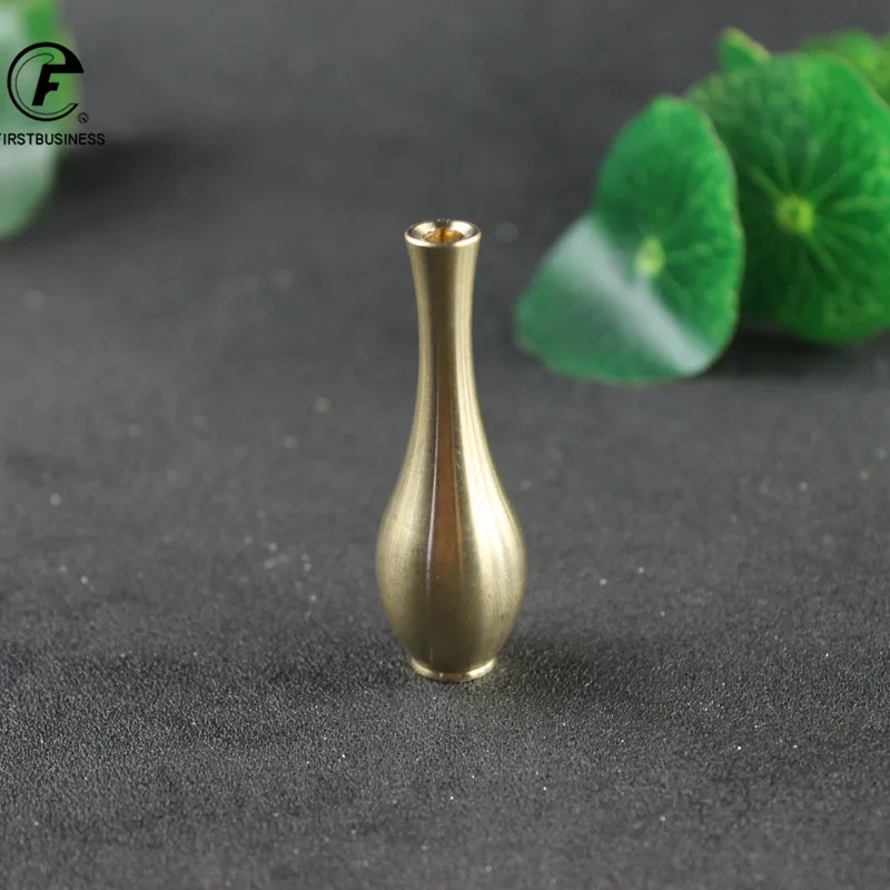 Миниатюрная металлическая Латунь Цветочная композиция для вазы сушеные цветы