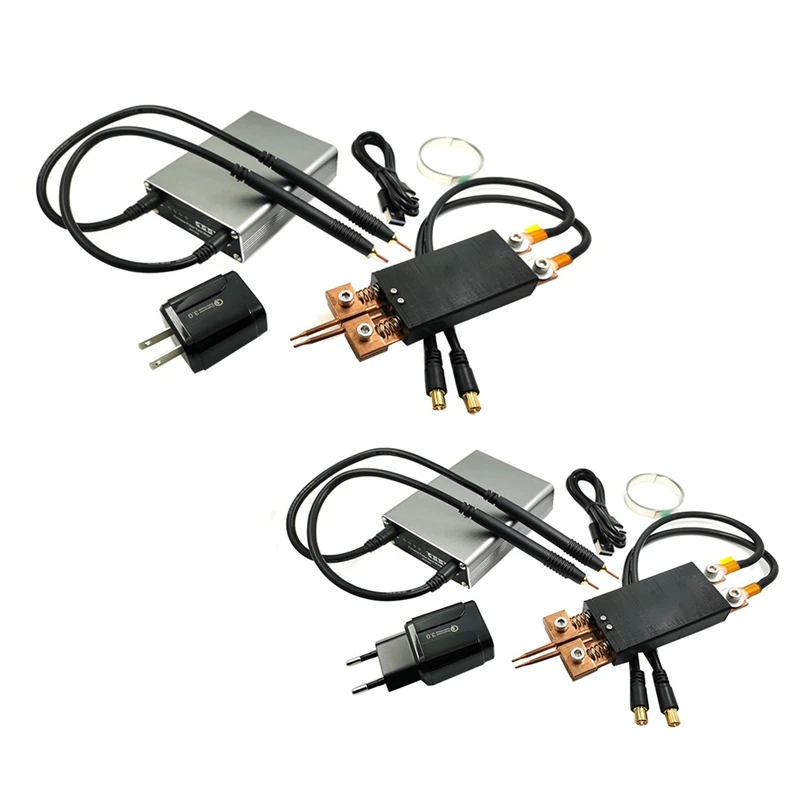 

DH20 Pro 9 Gears Mini Spot Welder with Extra Single-Handed Welding Pen Nickel Plate 18650 Battery Welder Machine