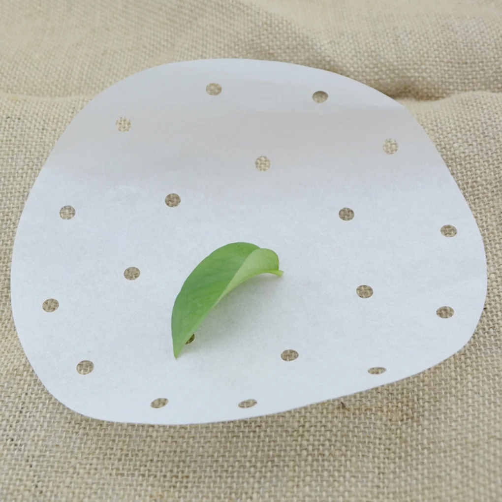 100 шт. Air фритюрница пароход вкладыши Премиум перфорированная древесная