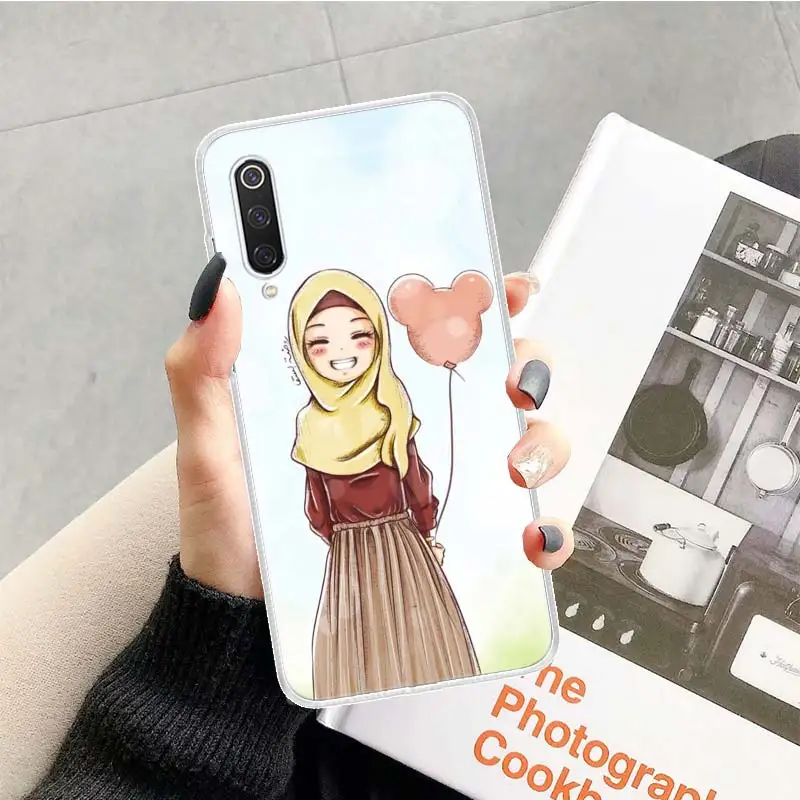 Исламский мусульманский Hijabi женский чехол для телефона Xiaomi Redmi Note 10 11 9 8 10S 11S 11T 11E