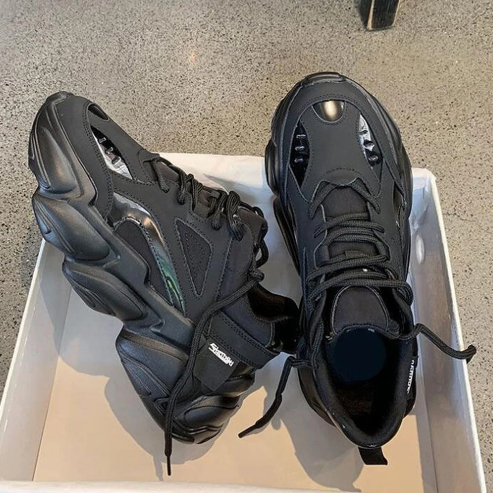 Осенняя женская обувь Новые повседневные кроссовки Женская для папы на