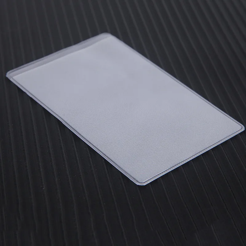 10 шт./Лот прозрачная непромокаемая сумка из ПВХ с отделением для кредитных карт |