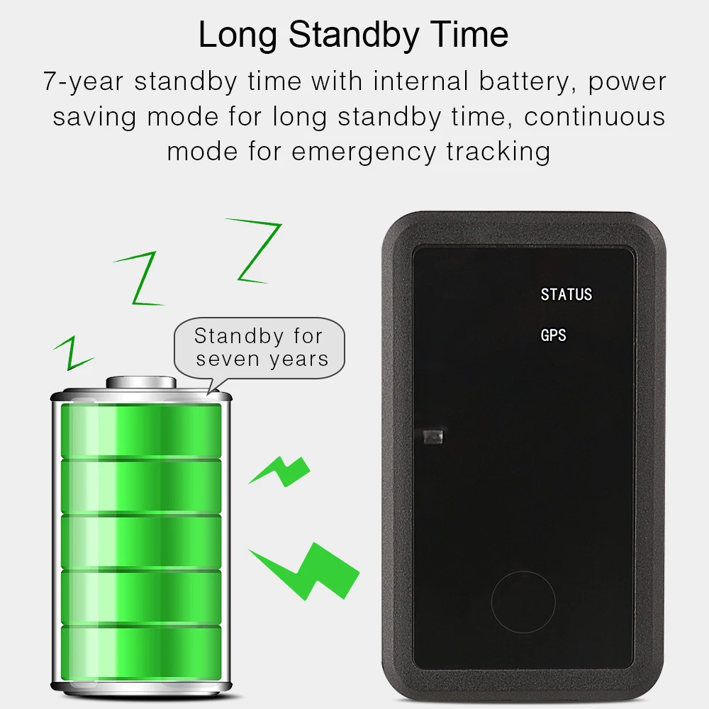 GPS Tracker 4G Locator 7 Years Long Time Standby Light Sensor Alarm Geo-fence Tracking Device Waterproof Asset Trackers | Автомобили и