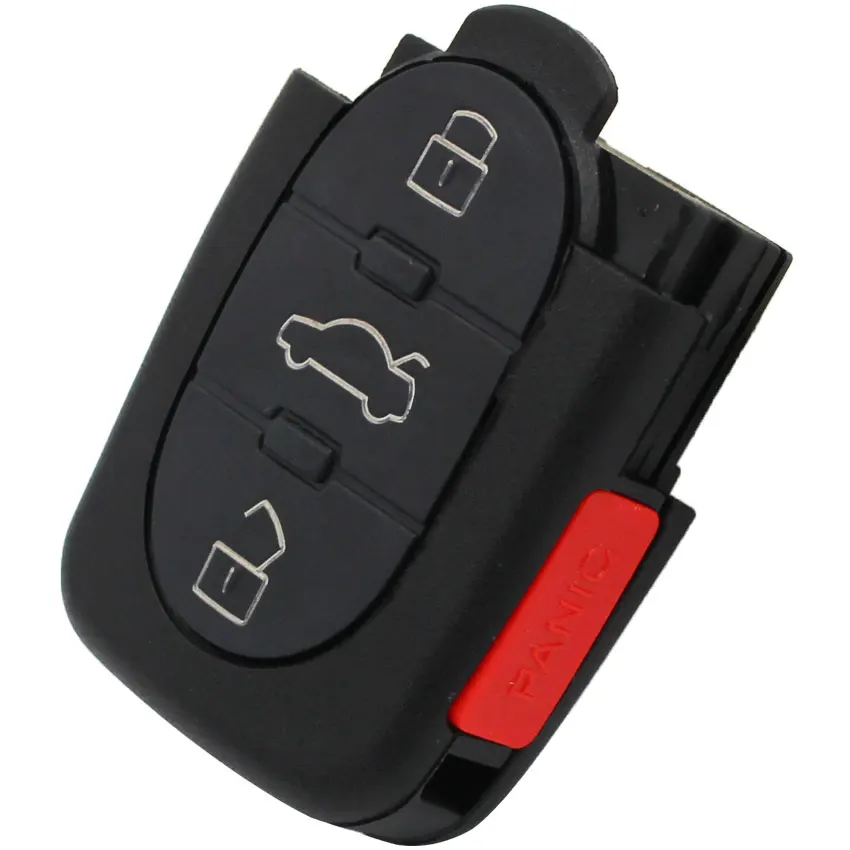 4 кнопки дистанционный брелок без ключа для Audi A4 A6 A8 TT 4D0 837 231 E 3 + 1 кнопка 4D0837231E |
