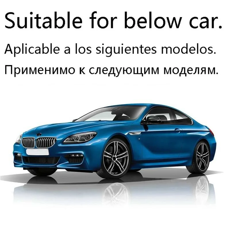 Handbrake Multimedia Button Knob Interior Auto Automovil Automobile Protecter Trim Sticker Strip Covers 18 19 FOR BMW 6 series | Автомобили
