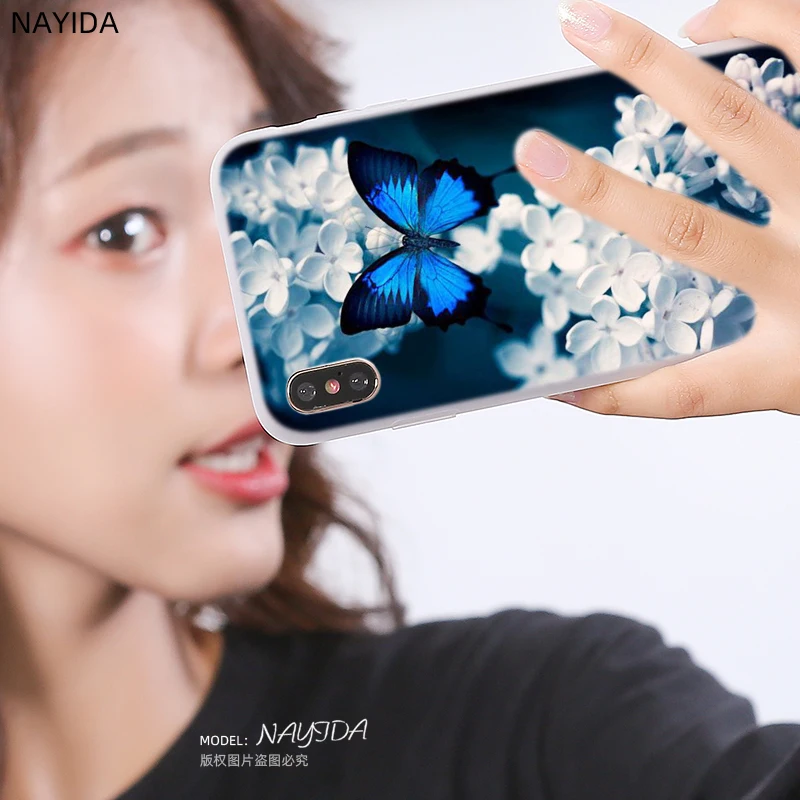 Мягкая термополиуретановая крышка чехол для Coque Xiaomi Redmi 4X 4A 6A 7a Y3 K20 5 Plus Note 8 iPhone 7 6