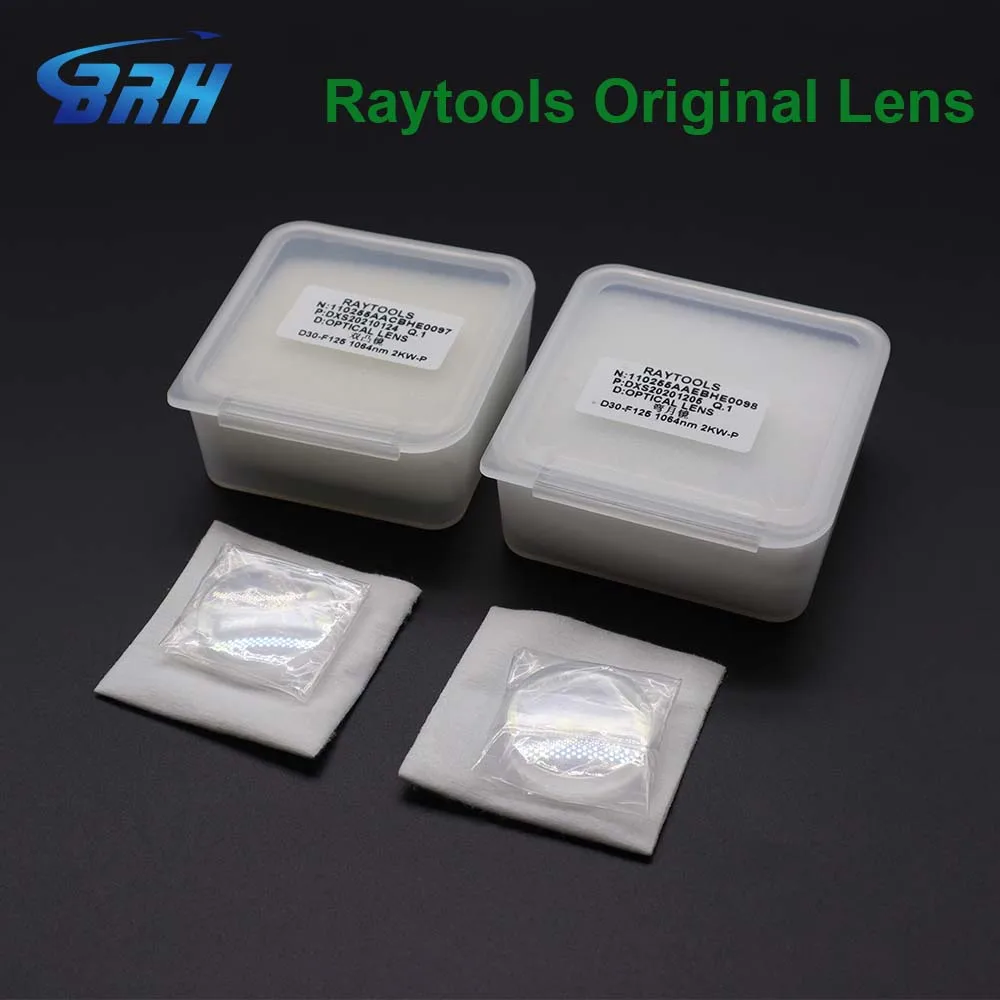 Оригинальные линзы для фокусировки BRH RayTools D30 F100 125 мм волоконной лазерной режущей