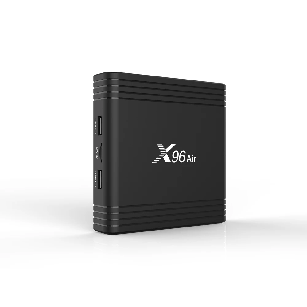 QPLOVE X96 Air Smart ТВ Box Android 9 0 Amlogic S905X3 G30MP2 мульти-медиа-плеер с HDMI 2 1 двумя портами USB и Wi-Fi