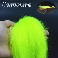 contemplator 12optional colors streamers fibers durable synthetic fly tying materials 25cm hard fiber for clousersdeceivers