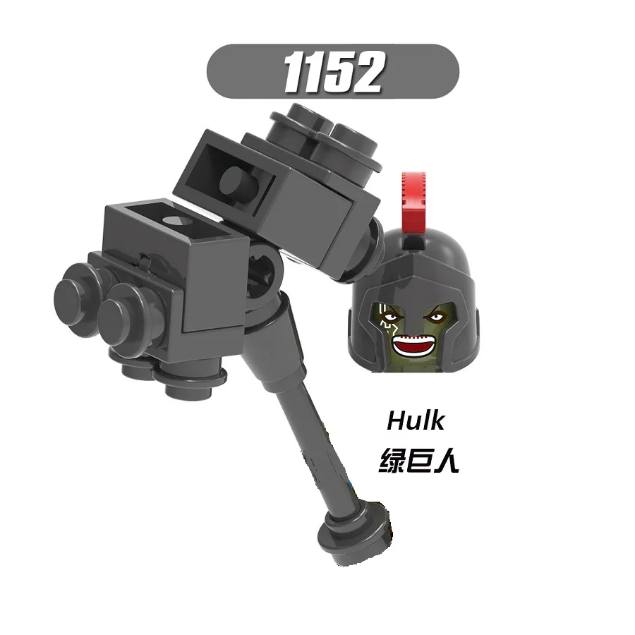 

Building Blocks Heroes Red Scaelet Witch Whiplash Captain Figures For Children Collection Toys X0244