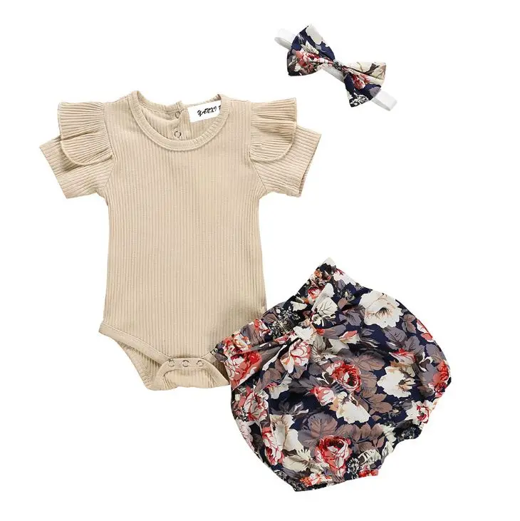 Для маленьких девочек летняя одежда 2020 Одежда для детей Плотные носки из 3