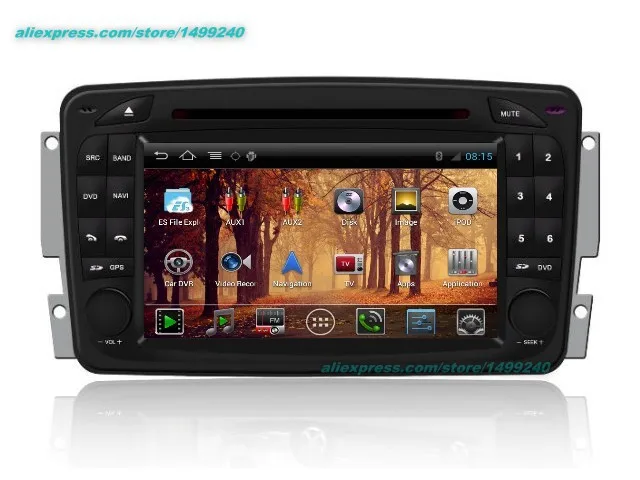 Liandlee 2 Din Автомобильный Android для Mercedes Benz C W203 2001 ~ 2004 радио GPS навигация карты CD DVD