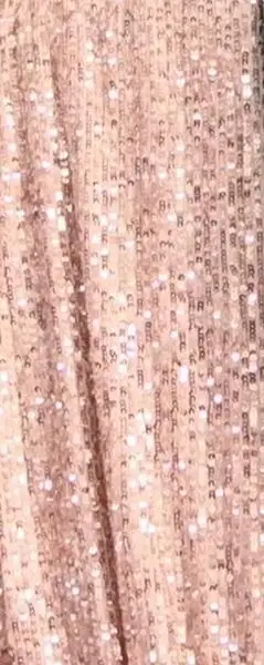 Rose Gold Сексуальные золотые Короткие вечерние платья русалки, новинка, длинные рукава, o-образный вырез, вечерние платья, расшитые блестками, vestido de fiesta de noche - Цвет: Rose Gold