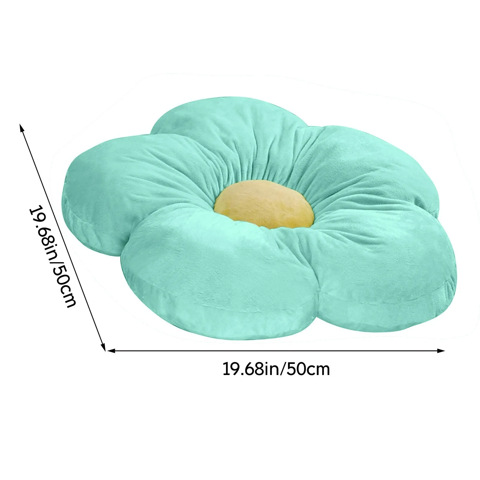 

50cm Kids Toys Supplies Flower-Shaped Cushion Thick Plush Pillow Toys Indoor And Outdoor Family Decoration Valentine's Day #03