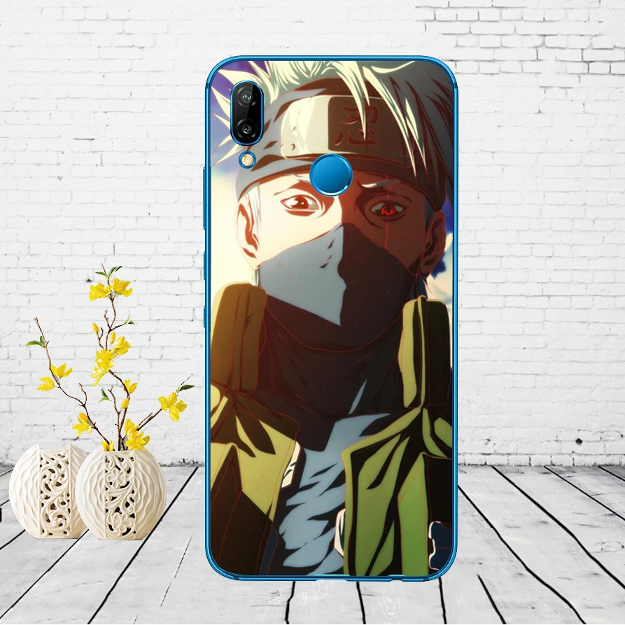 168DD Наруто Akatsuki Clan Cloud Symbol Мягкий силиконовый чехол для Huawei P9 P10 P20 P30 Lite mate 10 20 PRO lite p smart чехол