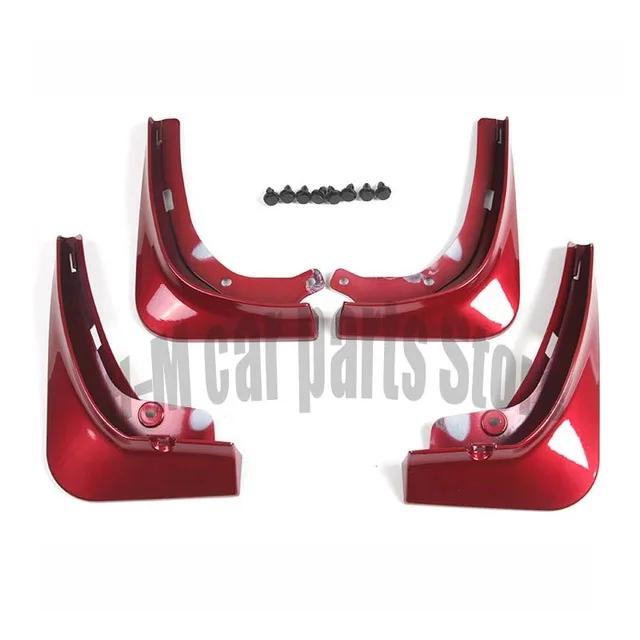 

Брызговики для Tesla Model 3, брызговики, грязеотталкивающие Брызговики, набор из 4 брызговиков, блестящие белые