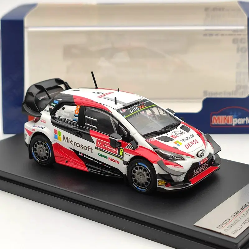 IXO 1:43 для T ~ OTA YARIS WRC #8 O.TANAK & M.J RALLY PORTUGAL 2019 MNPRP2019 модели автомобилей Ограниченная