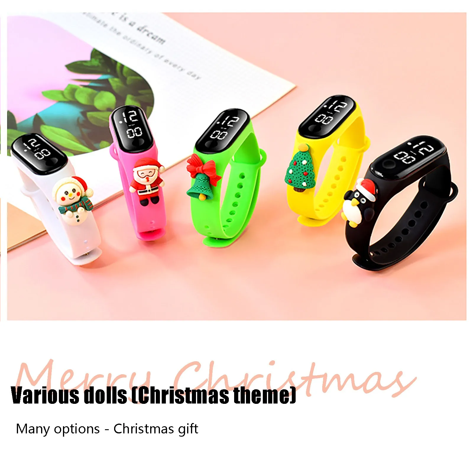 Детские электронные часы со светодиодной подсветкой 2021 #3