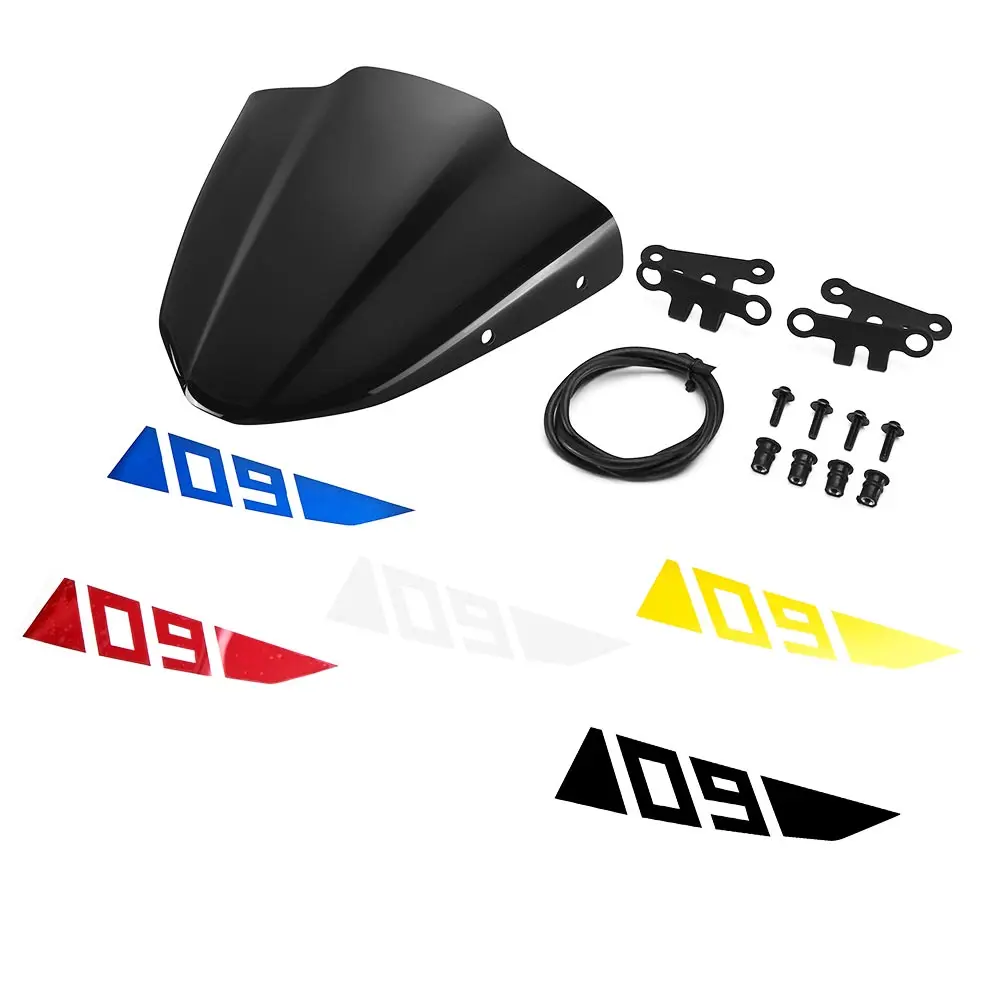 

Для Yamaha MT09 MT 09 ветрового стекла мотоцикла аксессуары Малая бытовая техника для лобового стекла MT09 FZ09 2017 2018 2019