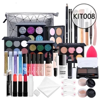 all in one complete professional cosmetic kit makeup set for beginners girls kit008 kit007 kit006