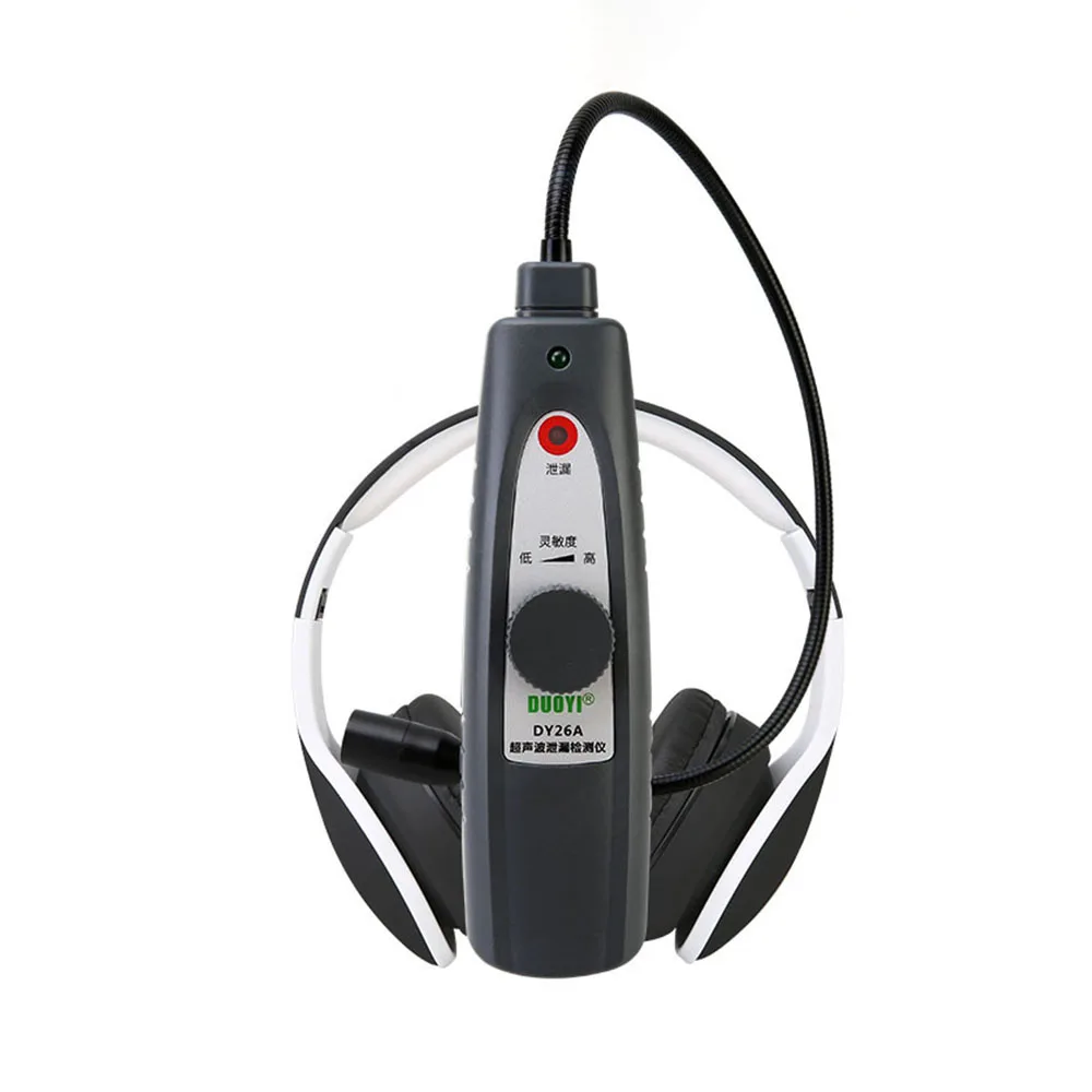 

Ultrasonic Leak Detector Tool Gas Water Leak Pressure Vacuum Probes Ultrasonic Transmitter Flaw Detector Stethoscope Car Repair