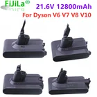 Аккумулятор для пылесоса Dyson V6 V7 V8 V10 DC58 DC59 DC61 DC62 DC74 SV09 SV07 SV04, 21,6 в, 25,2 в, 4800 9800 мАч