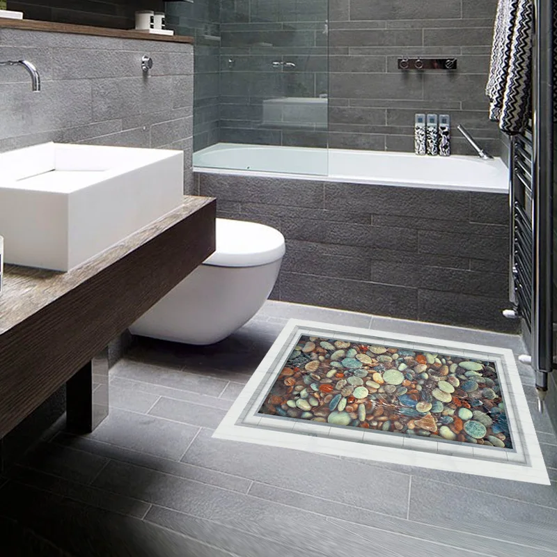 3D наклейки для украшения комнаты настенные гостиной спальни пола живописи и на