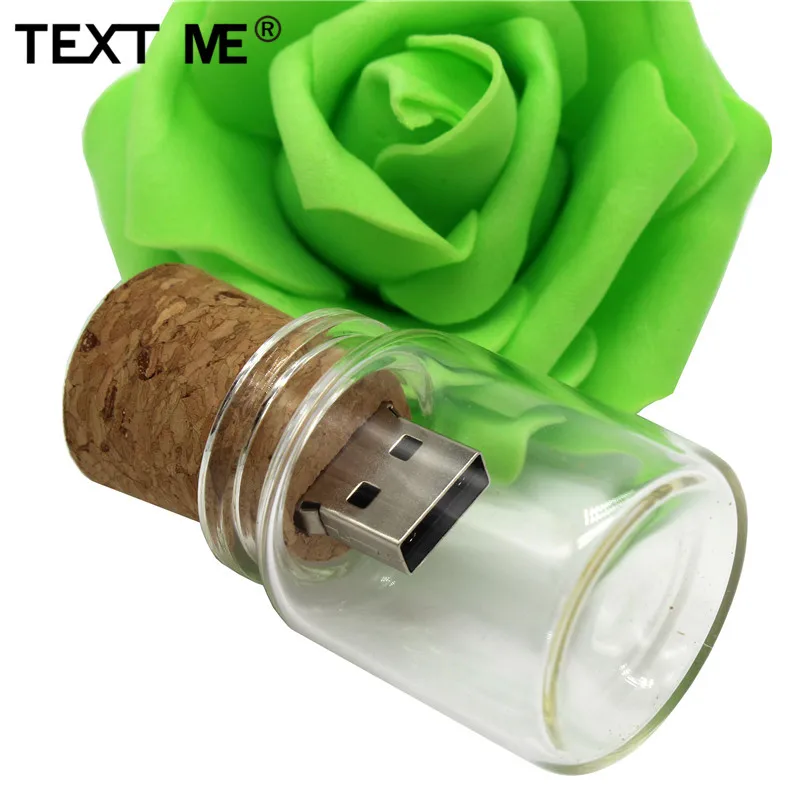 TEXT ME reative drifting bottle style usb 2 0 64Гб флеш-накопитель 8Гб 16Гб 32Гб Флешка USB Usb лучший