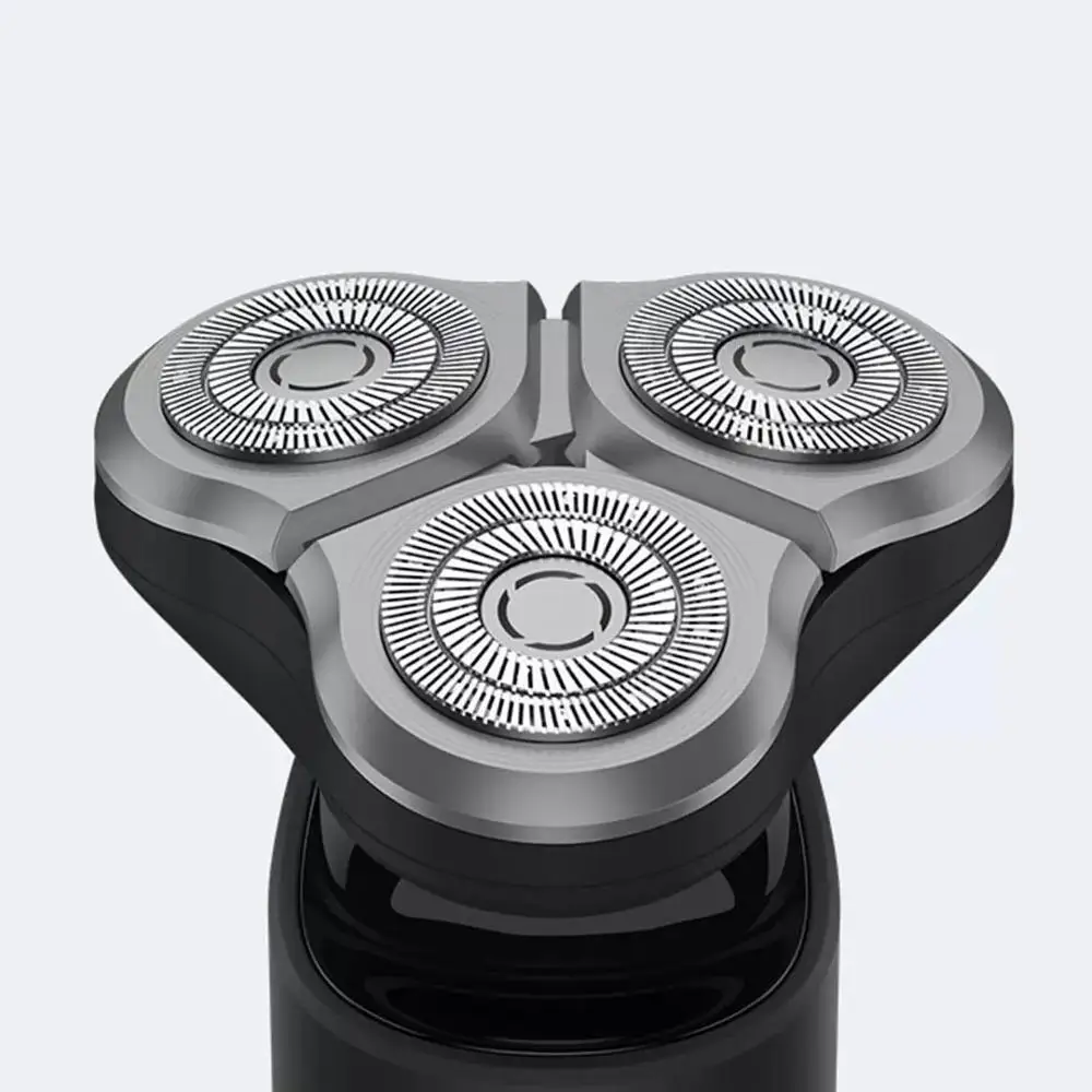 Xiaomi Mijia электробритва S500 S300 бритва водостойкая двухслойная Замена стального