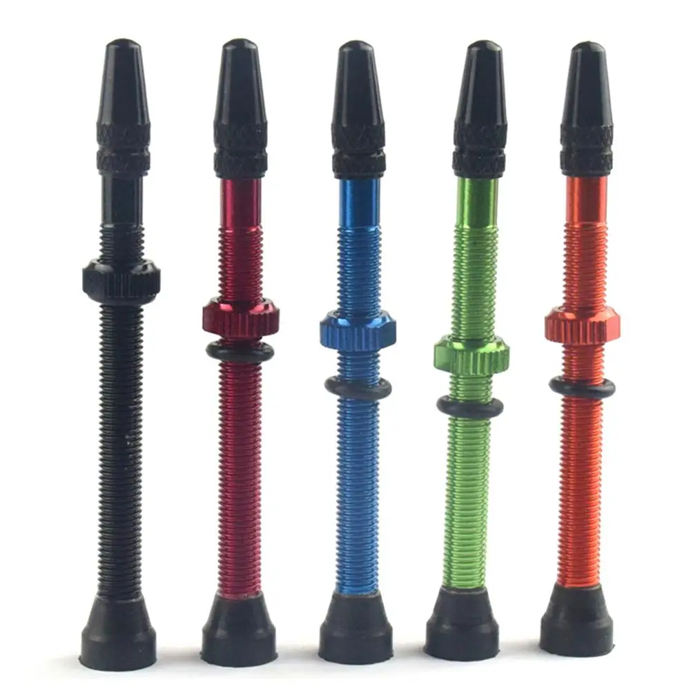 2 шт. бескамерные шины для шоссейных горных велосипедов стержни клапана Presta 48 мм 60