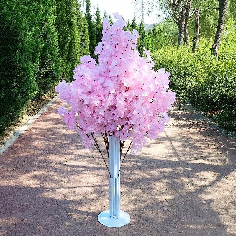 Искусственный цветок вишни JAROWN розовый цвет Вишневое дерево Свадебная подставка