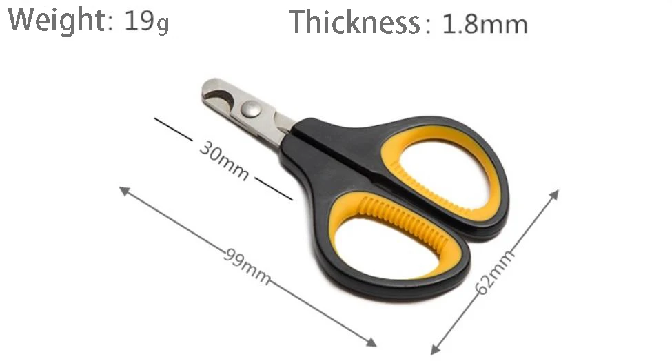 Острые кусачки для ногтей. Маникюрные ножницы из нержавеющей стали триммер