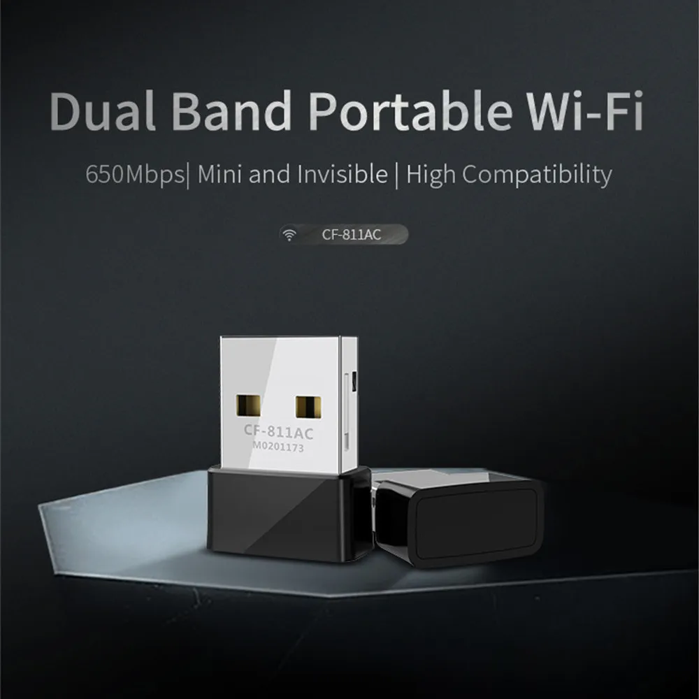 Kebidu двухдиапазонный 650Mbs USB беспроводной 2 4G &amp 5G Wifi адаптер высокоскоростная