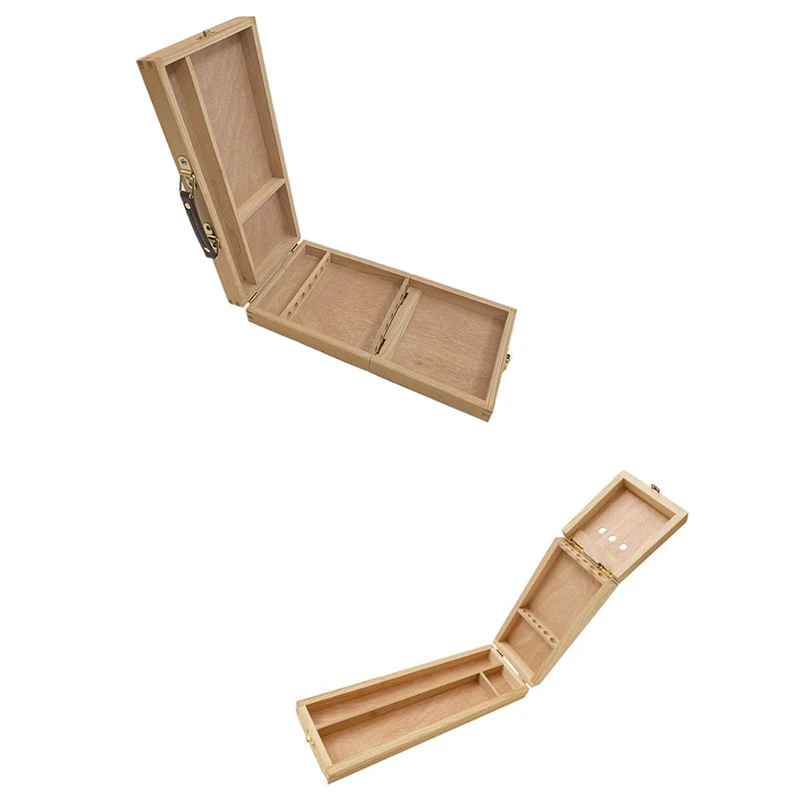 

Wooden Easel for Drawing Portable Sketch Easel Painting Box Oil Paint Painting Art Supplies for Artist Child