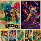 Постер в стиле аниме SK8 бесконечность в японском стиле, Ретро плакат из аниме, холщовая живопись, Настенный декор, настенные плакаты, настенное искусство, картина для дома