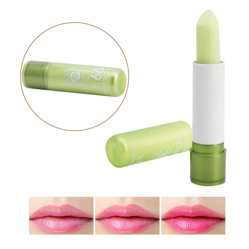 Популярные водостойкие магические бальзам для губ с ароматом алоэ переменчивый