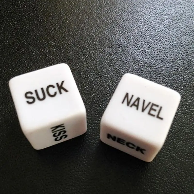 2 шт. секс игры в кости забавные высококачественные Эротические игровые кубики