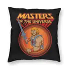 Мягкая винтажная декоративная подушка He-Man декоративный чехол с героями мультфильма Мастера Вселенной чехол для подушки 45x45 наволочка для дивана