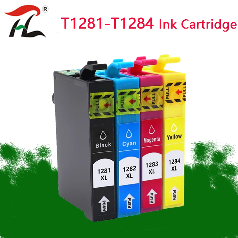 Совместимые чернильные картриджи EPSON T1285 T1281 T1284 для принтера Epson Stylus SX125 SX130 SX230 SX235W
