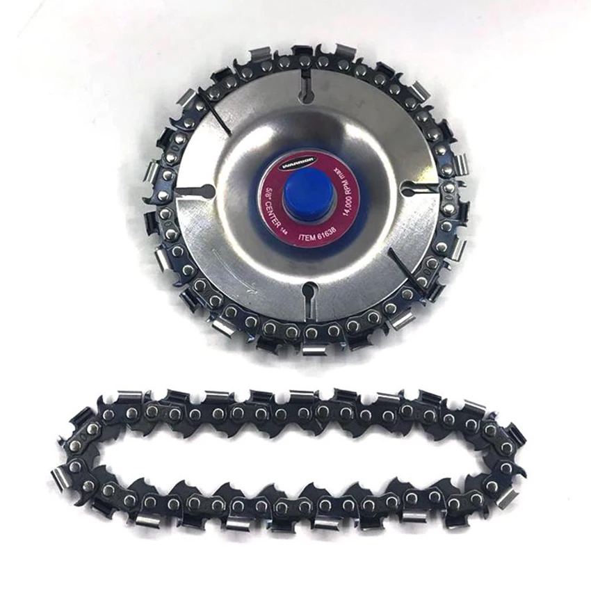 22 зуб разрезать Сталь цепи резьба по дереву диск деревообрабатывающий цепная
