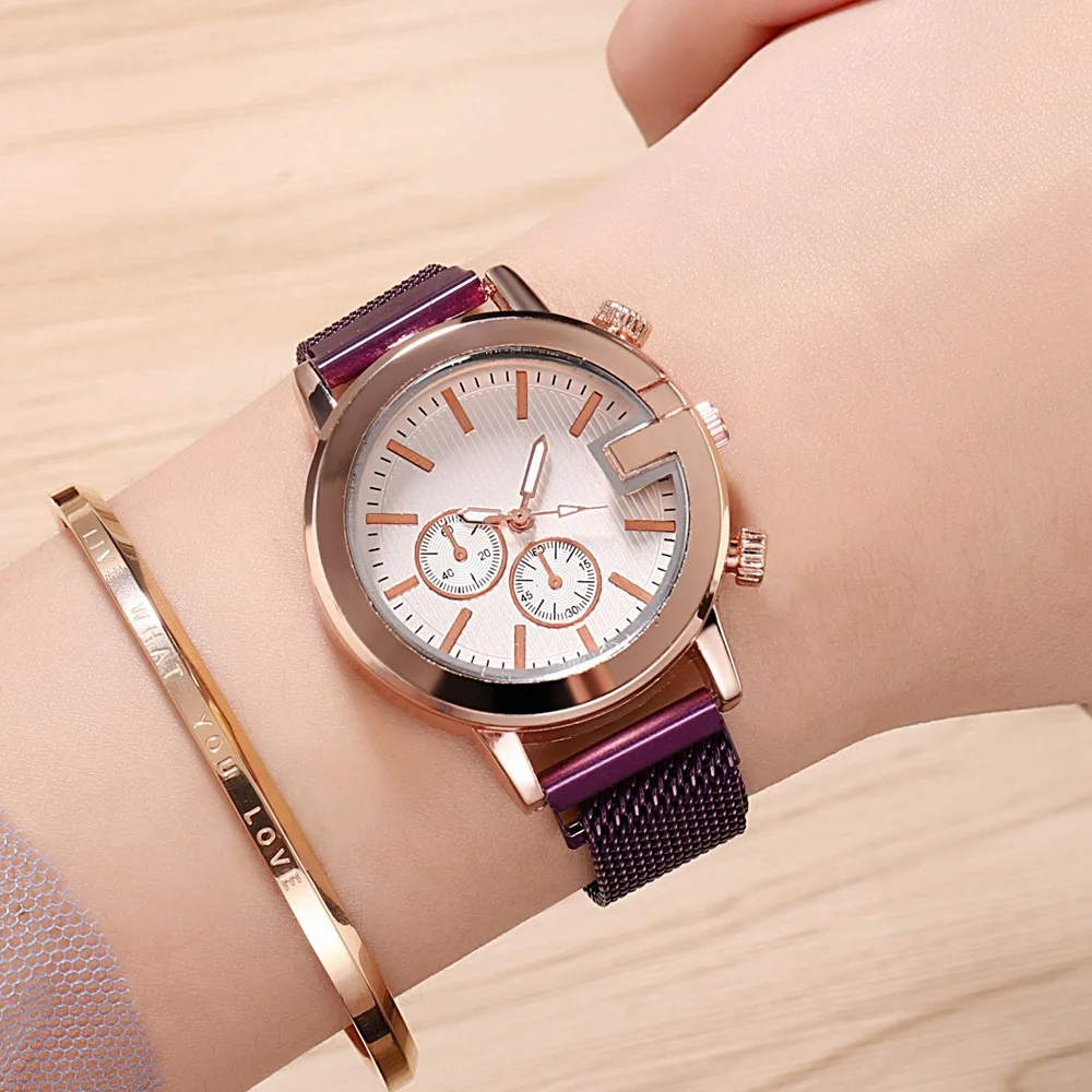 Новые простые классические женские часы без логотипа с маленьким циферблатом