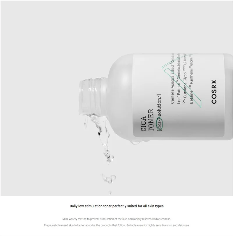 COSRX чистый подходит СВМДА тонер 150ml центелла азиатская снятия контроль выработки
