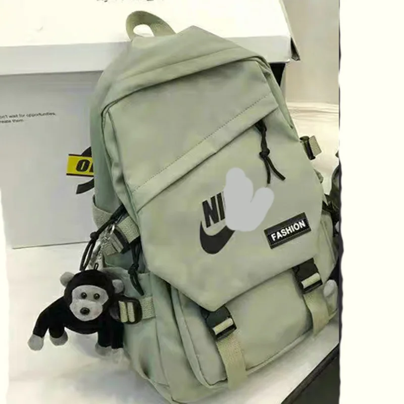 

2021 Men's and Women's Fashion Nylon Messenger Bag High Quality Backpack Student School Bag Large Capacity Backpack Bolsa