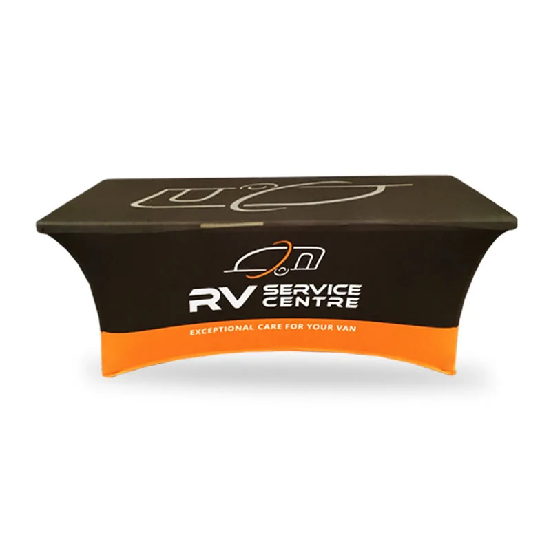 4ft/6ft/8ft Trade Show Outdoor Display Advertising Tablecloth