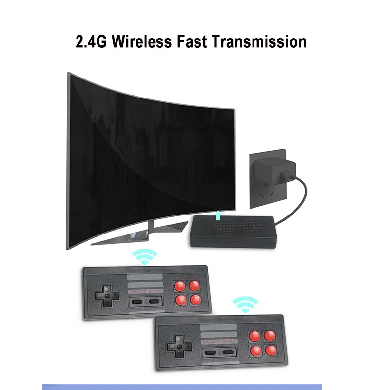 Мини игровая консоль со встроенными 620 классическими играми портативная Ретро